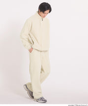 男裝雙面半拉鍊搖粒絨衛衣 男女通用