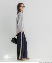 男裝胸口logo插肩長袖衛衣 男女通用