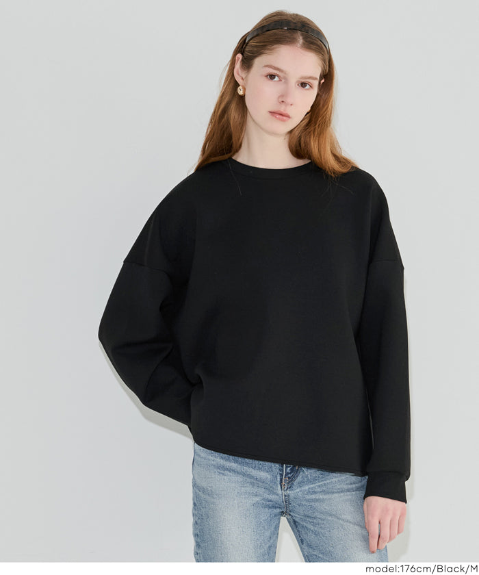 【柔軟太空棉】圓弧下擺衛衣