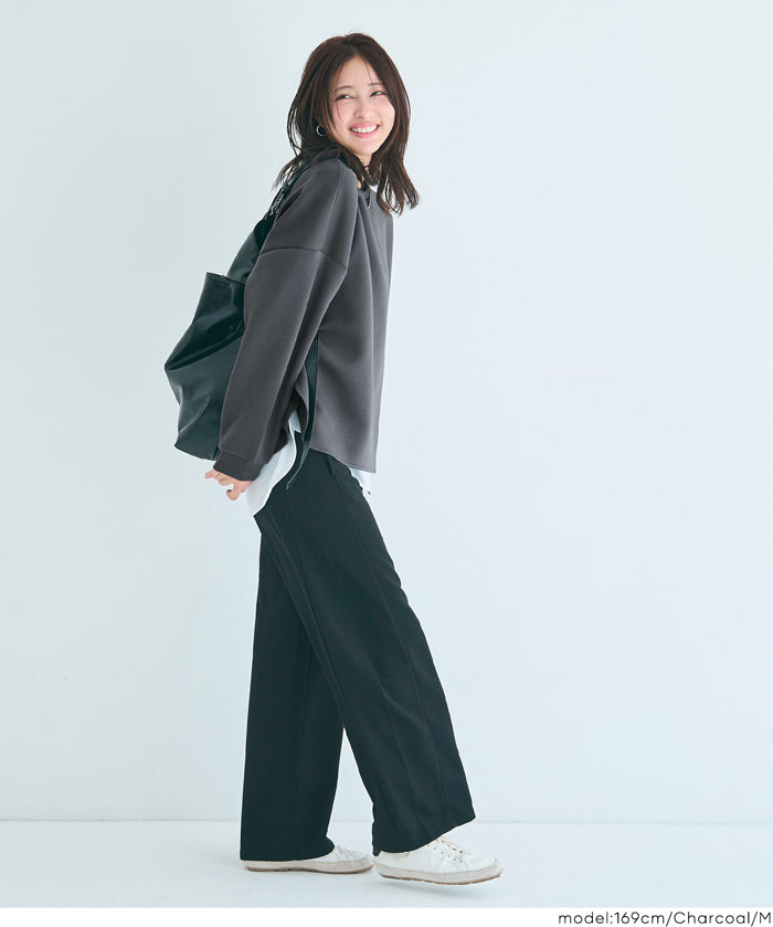 【柔軟太空棉】圓弧下擺衛衣