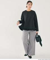 日系抽褶裝飾A字上衣