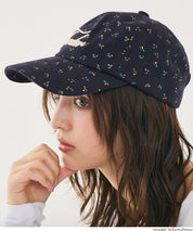 日系小花LOGO棒球帽