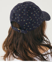 日系小花LOGO棒球帽