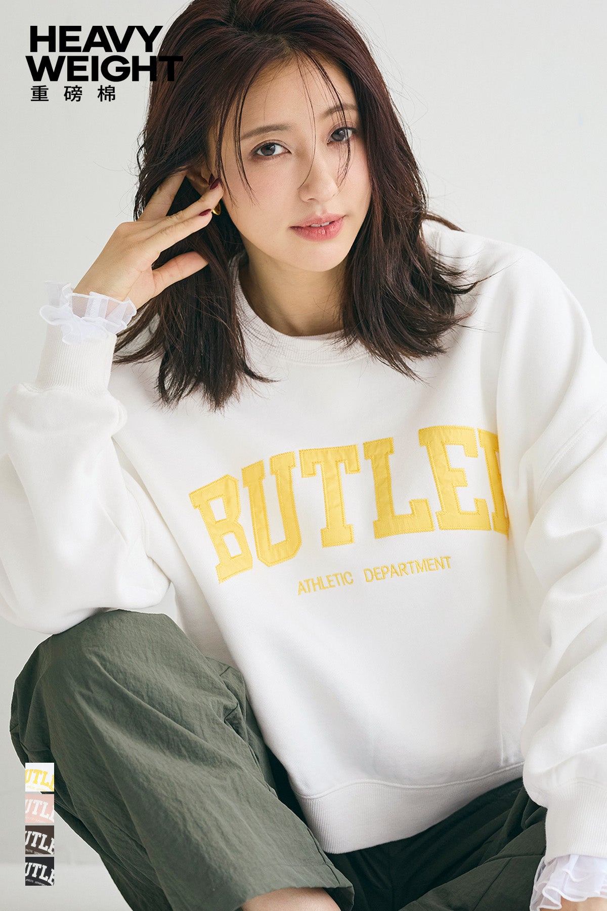 內加絨重磅棉LOGO衛衣