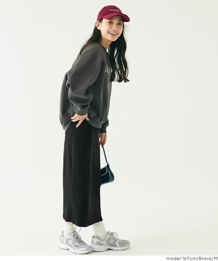 【Daily Warm】2Way磨毛螺紋貼身連身裙