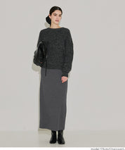 【Daily Warm】2Way磨毛螺紋貼身連身裙