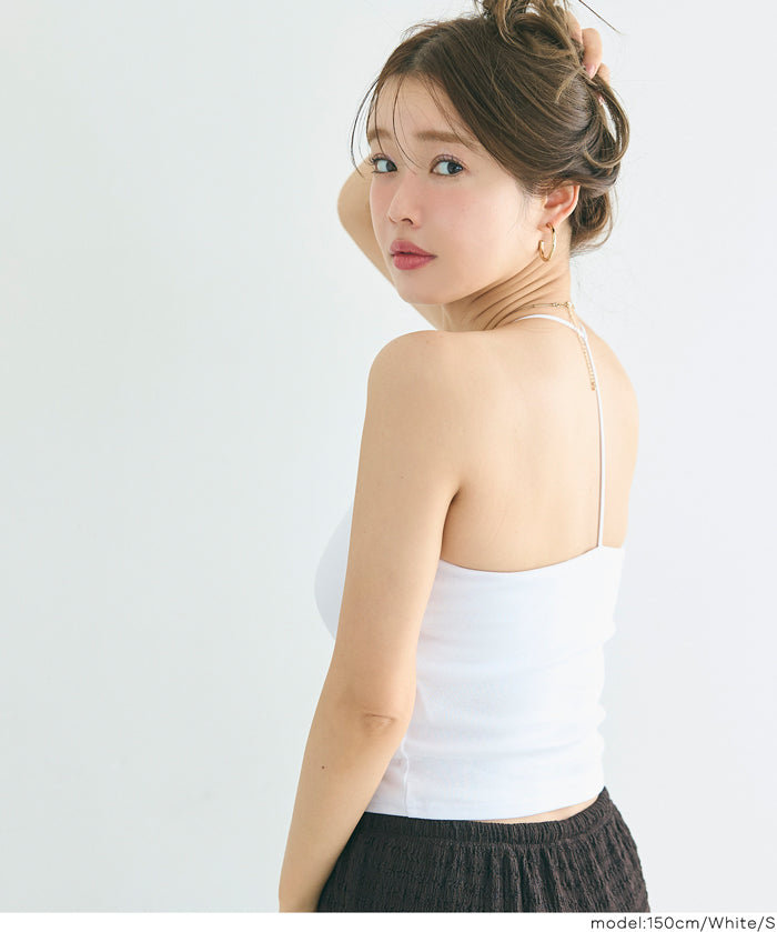 【OUT BRA】小性感T字造型帶罩背心