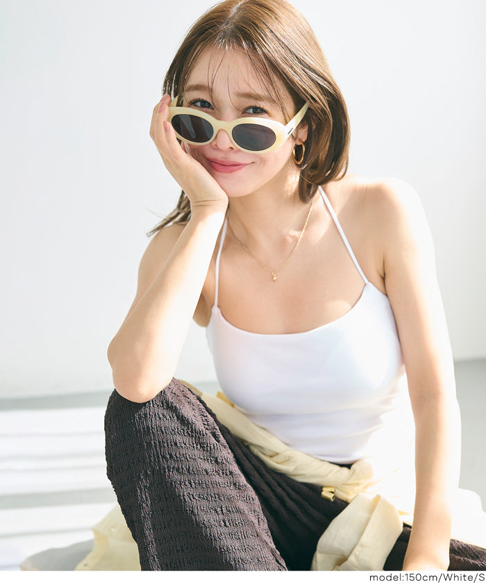 【OUT BRA】小性感T字造型帶罩背心