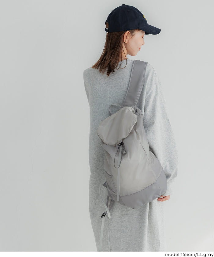 尼龍可折疊輕量口袋後背包