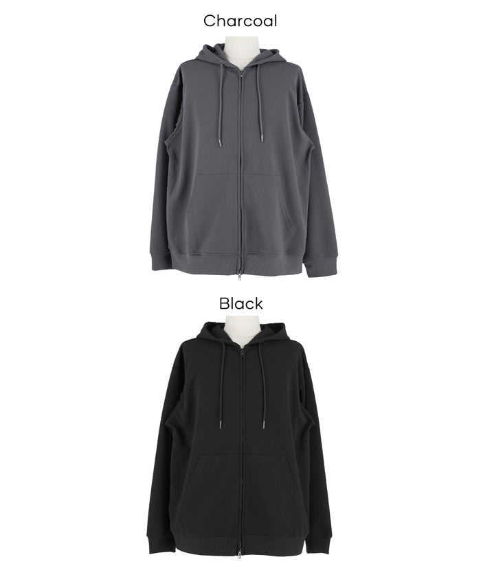 男裝【壓紋機能】休閒連帽外套