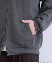 男裝【壓紋機能】休閒連帽外套