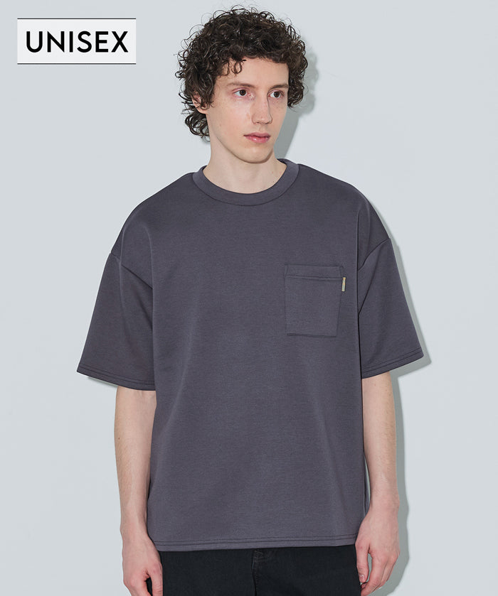 男裝【柔軟太空棉】胸前口袋短袖T恤 男女通用