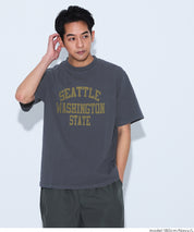 男裝刷舊感LOGO短袖T恤