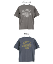 男裝刷舊感LOGO短袖T恤