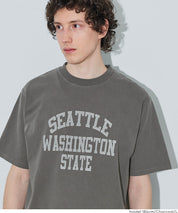 男裝刷舊感LOGO短袖T恤