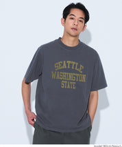 男裝刷舊感LOGO短袖T恤