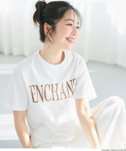 細閃LOGO短袖上衣