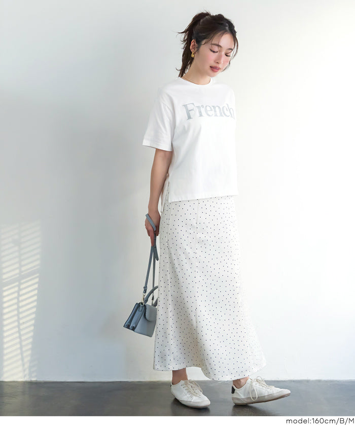 細閃LOGO短袖上衣