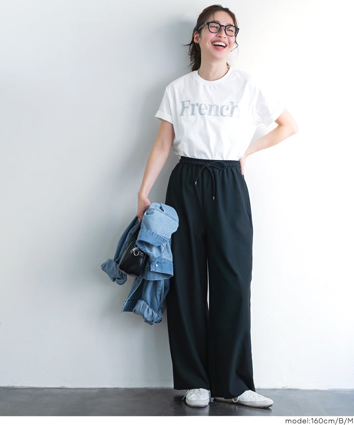 細閃LOGO短袖上衣