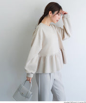 【柔軟太空棉】日系薄紗雙層拼接長袖娃娃衣