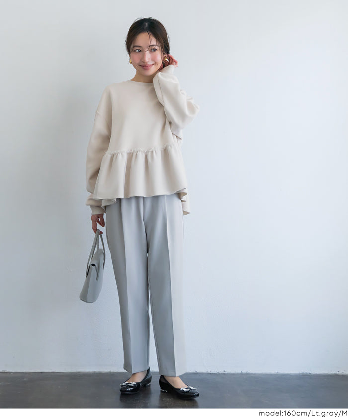 【柔軟太空棉】日系薄紗雙層拼接長袖娃娃衣