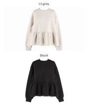 【柔軟太空棉】日系薄紗雙層拼接長袖娃娃衣