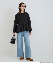 【柔軟太空棉】日系薄紗雙層拼接長袖娃娃衣