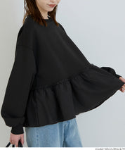 【柔軟太空棉】日系薄紗雙層拼接長袖娃娃衣