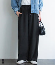 彈性螺紋休閒褲