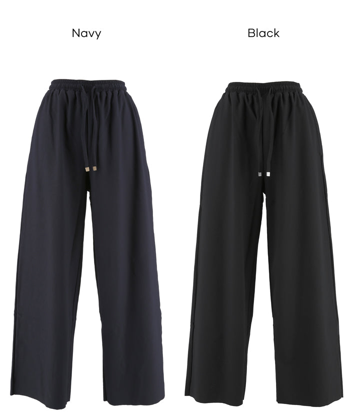 彈性螺紋休閒褲