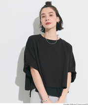 棉質日系短版衛衣