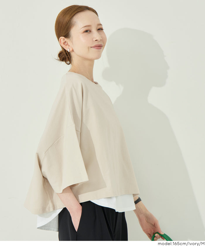 棉質日系短版衛衣