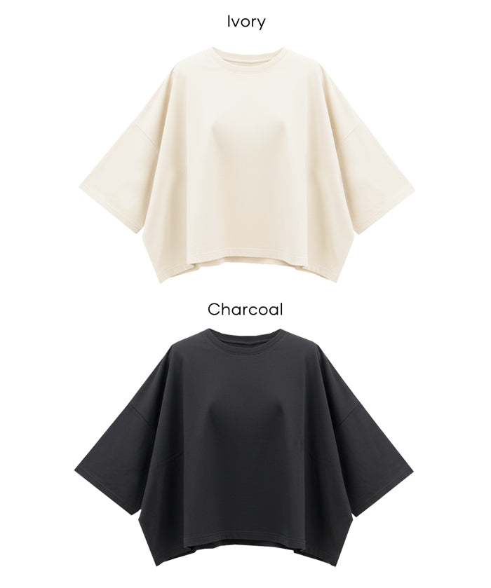 棉質日系短版衛衣