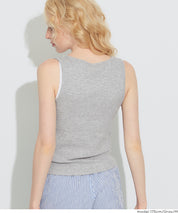 【OUT BRA】假兩件設計背心 (Layered Bra Top)