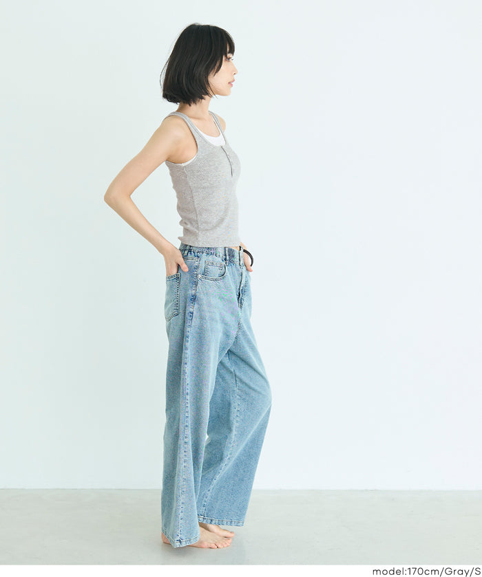 【OUT BRA】假兩件設計背心 (Layered Bra Top)