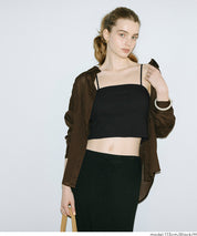 【OUT BRA】肩帶可拆 兩穿平口背心 Bra Top