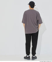 男裝彈性縮口休閒褲