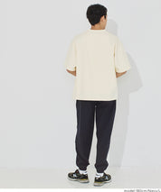 男裝彈性縮口休閒褲