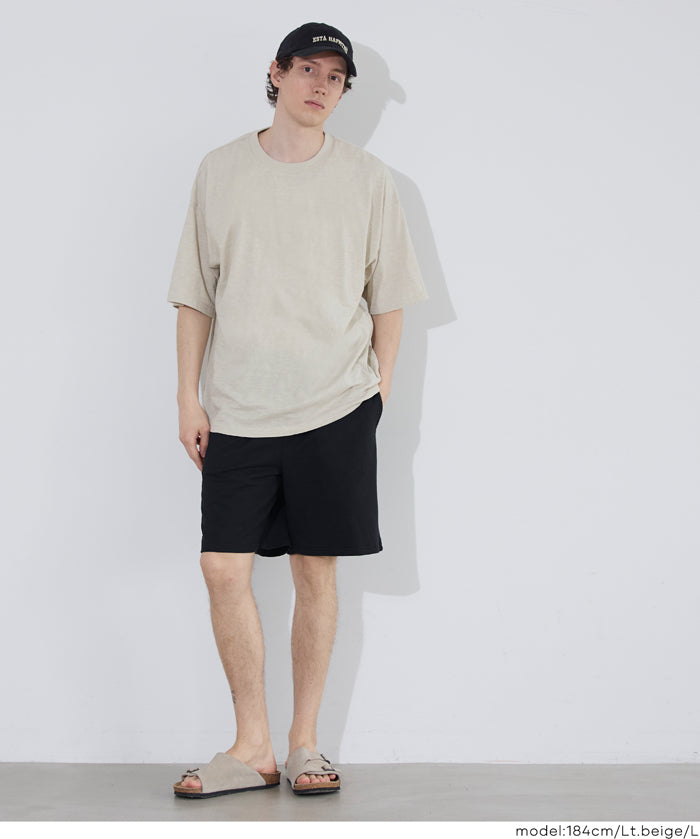 男裝棉質純色短袖上衣 (Cotton T-shirt)