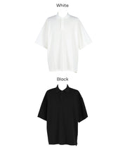 男裝【壓紋機能】短袖POLO上衣 (Embossed polo shirt)