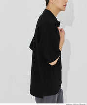 男裝【壓紋機能】短袖POLO上衣 (Embossed polo shirt)