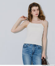 【OUT BRA】後背交叉造型Bra Top( Back Cross Camisole)