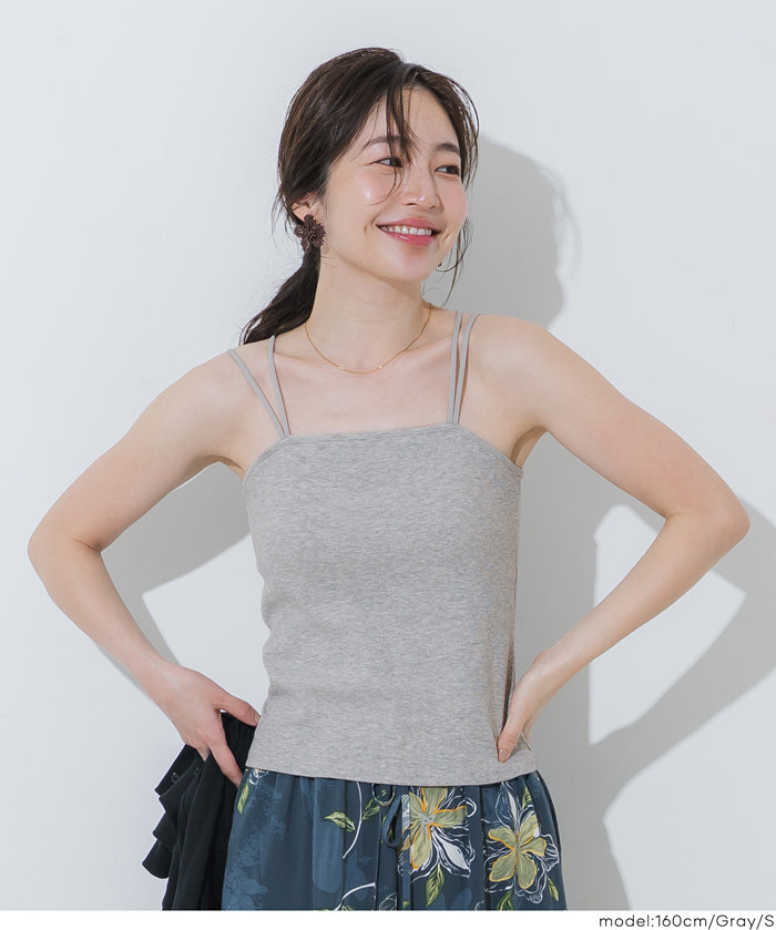 【OUT BRA】後背交叉造型Bra Top( Back Cross Camisole)