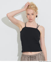 【OUT BRA】後背交叉造型Bra Top( Back Cross Camisole)