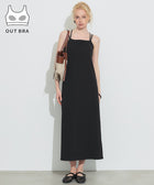 【OUT BRA】帶罩細肩帶連衣裙(Camisole  Bra Top Dress )