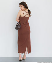 【OUT BRA】帶罩細肩帶連衣裙(Camisole  Bra Top Dress )