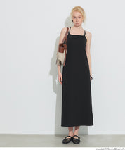 【OUT BRA】帶罩細肩帶連衣裙(Camisole  Bra Top Dress )