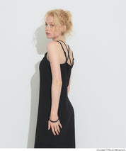 【OUT BRA】帶罩細肩帶連衣裙(Camisole  Bra Top Dress )