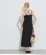 【OUT BRA】帶罩細肩帶連衣裙(Camisole  Bra Top Dress )