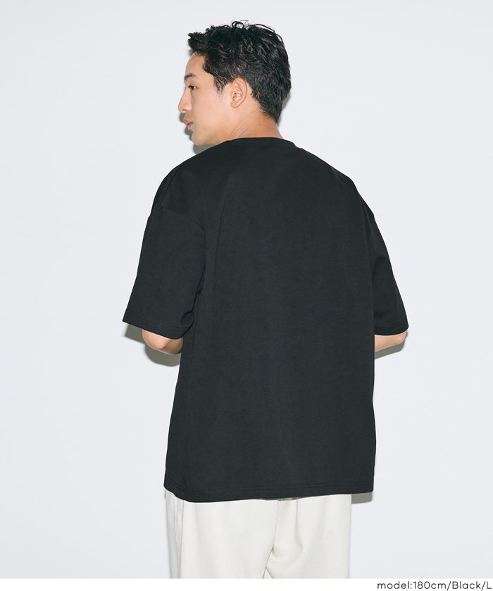 男裝柔軟棉質短袖上衣 T-shirt